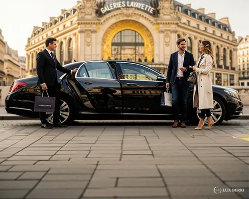 Paris shopping day with private taxi by LuxBerri 