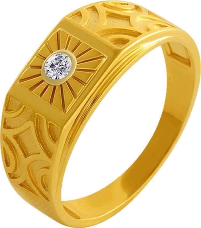 KrazyBee PC Chandra Jewellers 10kt Yellow Gold ring