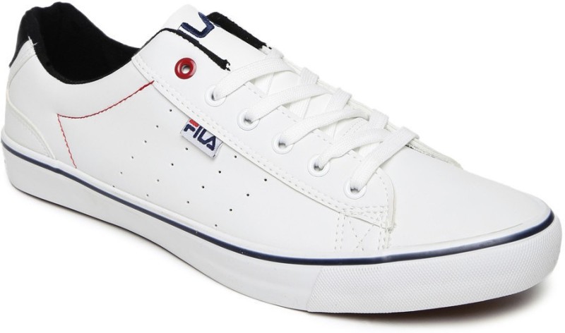 fila white canvas shoes