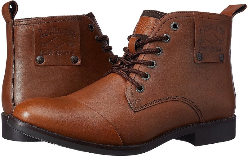 lee cooper tan boots