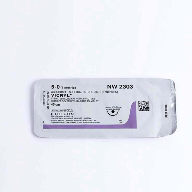 Ethicon Vicryl Surgical Suture 45cm NW 2303 1 metric MediQmart