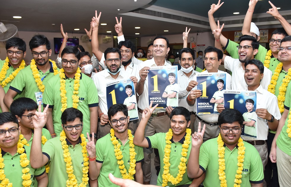 5192 ALLEN students qualify in JEE (Advanced) 2021. Every second