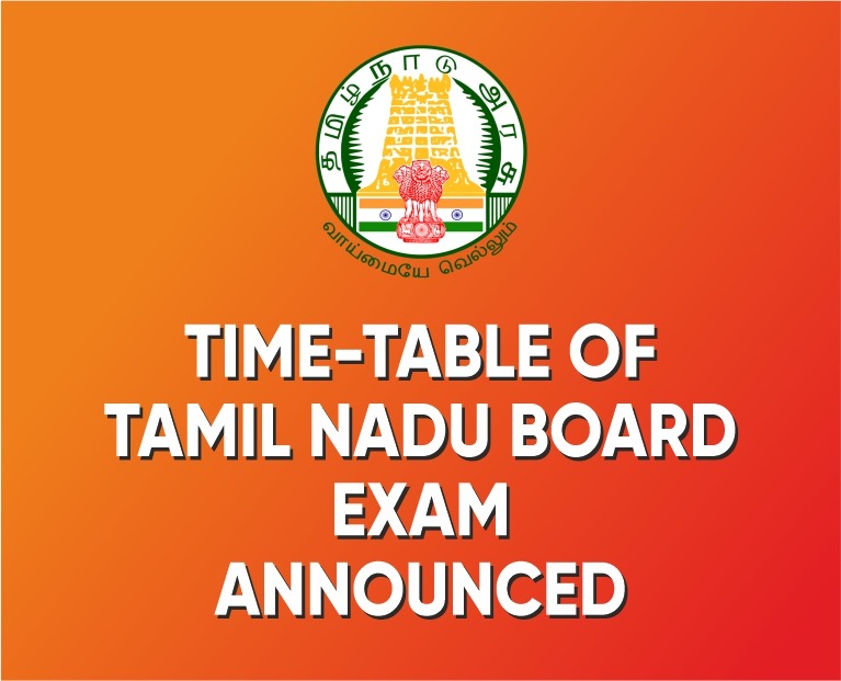 TimeTable for Tamil Nadu Board Examinations 2023 Announced My Exam