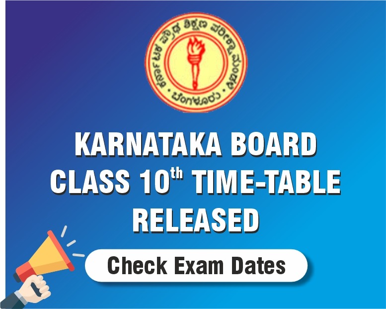 Karnataka Board Class 10 TimeTable Released My Exam EduBlog of ALLEN Career Institute