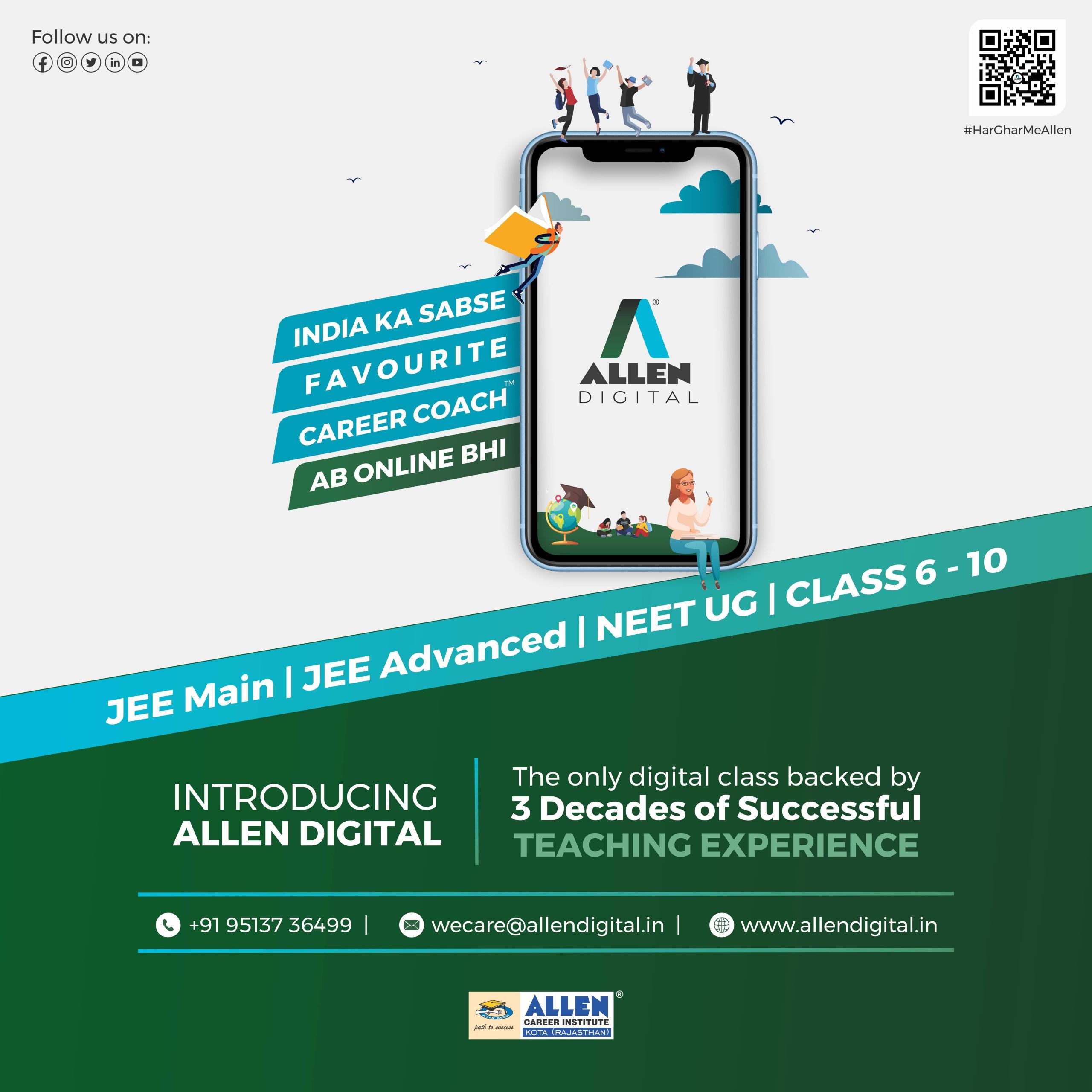 Allen Now Flying High in Digital Education My Exam EduBlog of ALLEN