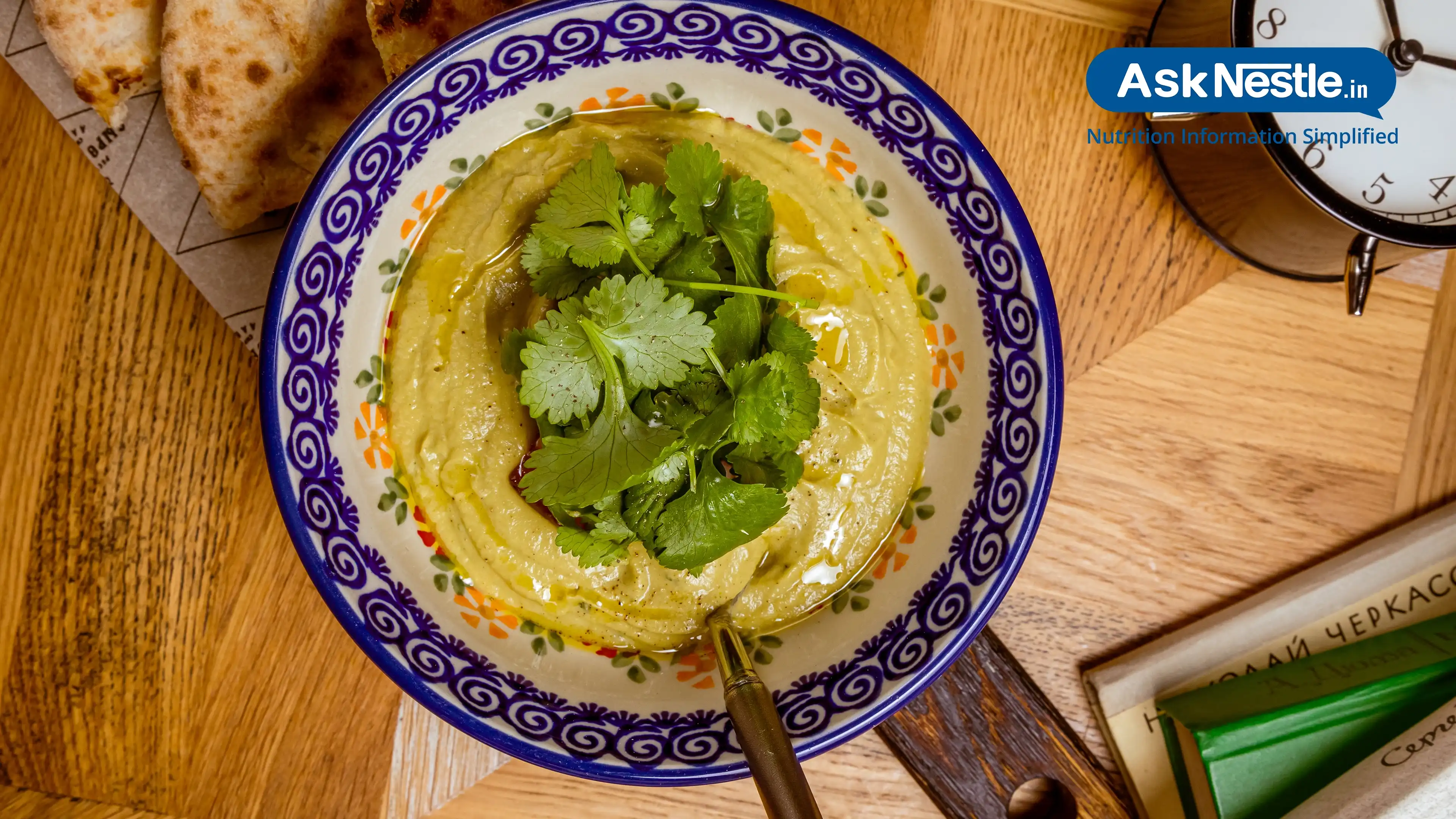 Baba Ghanoush Coriander Dip Recipe for Kids, Quick & Easy Ask Nestle