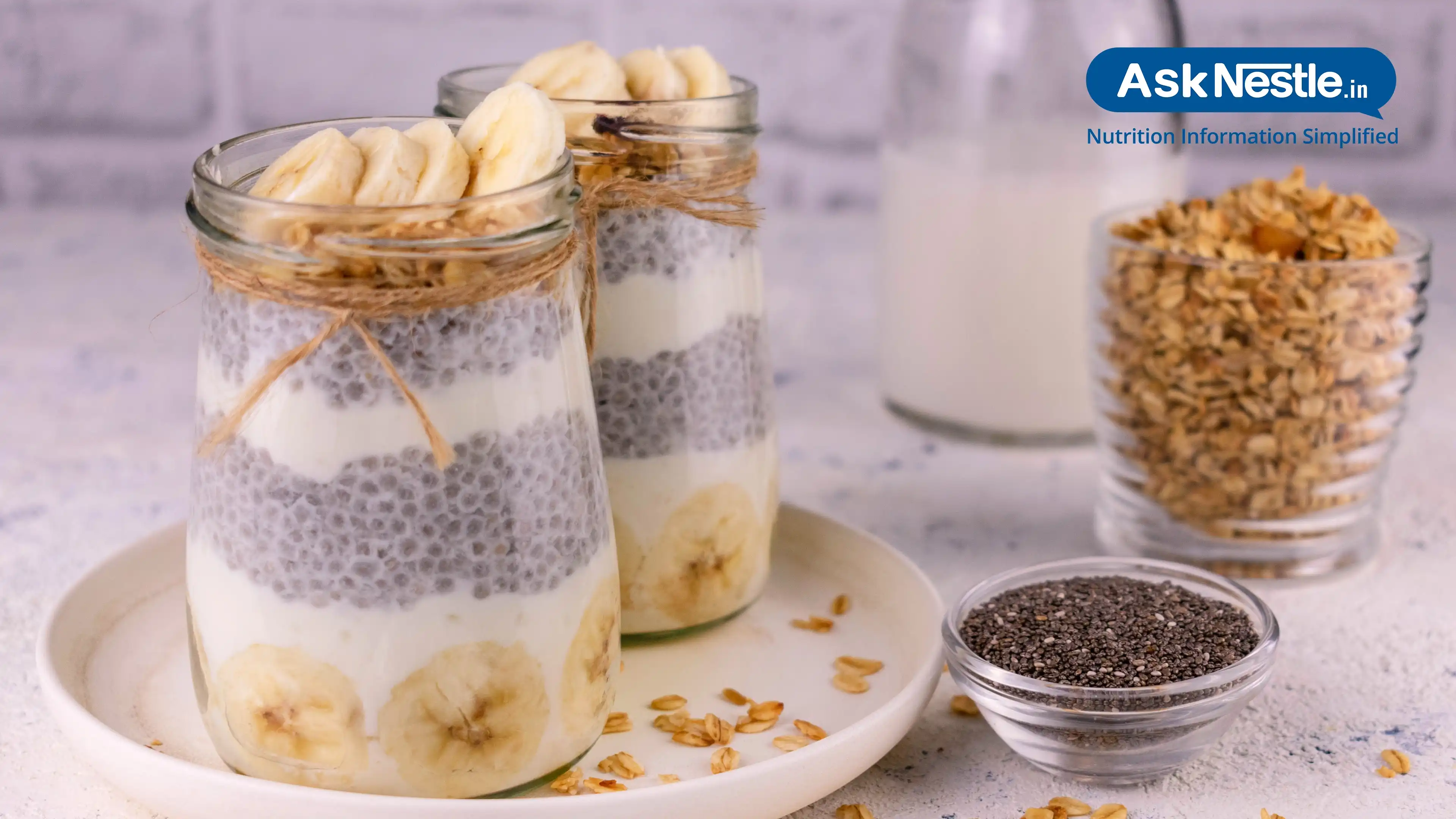 Banana Peanut Butter Recipe with Chia Pudding Ask Nestle