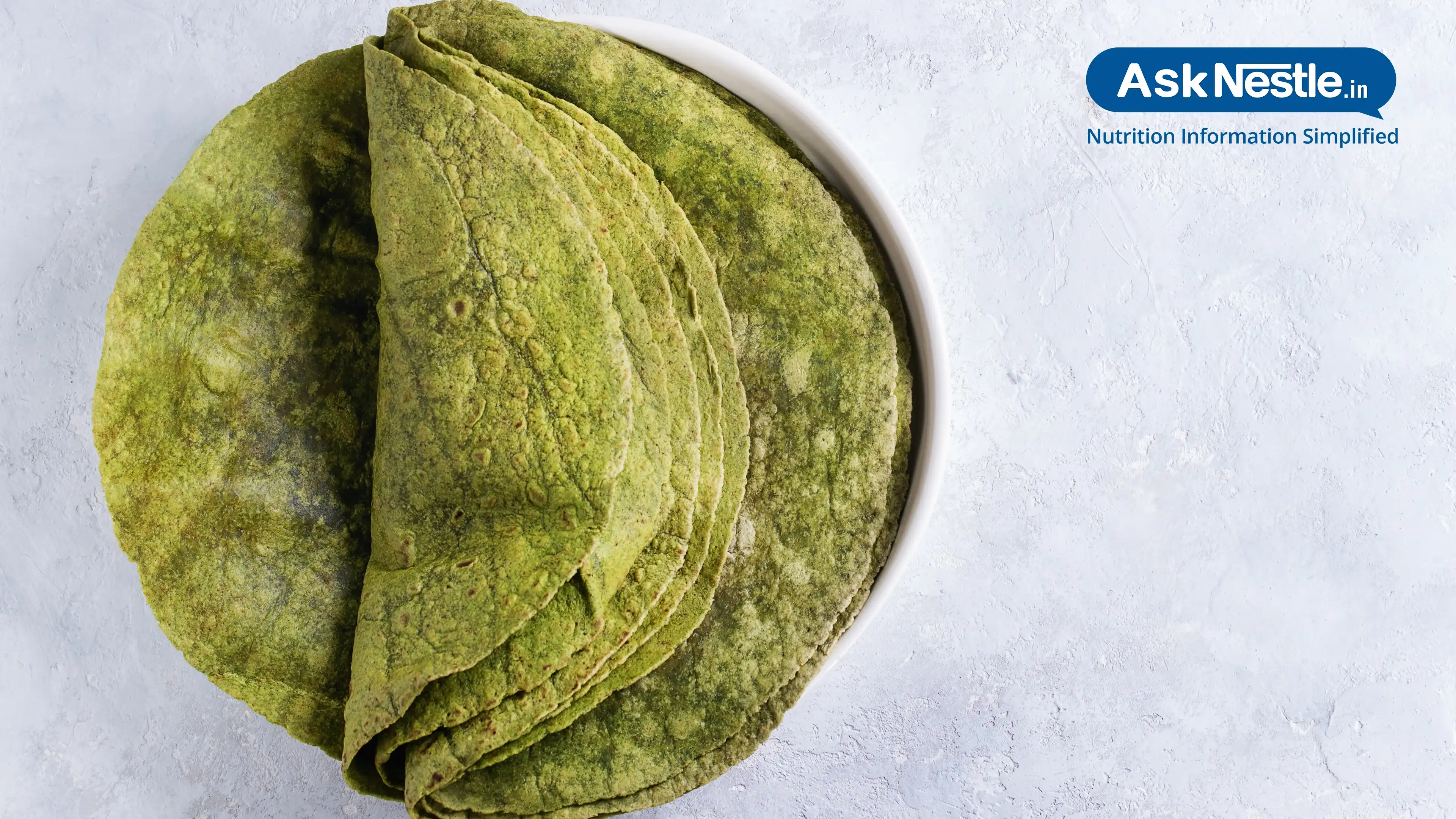 Rice Spinach Roti Recipe, How to Make Rice Spinach Roti Ask Nestle
