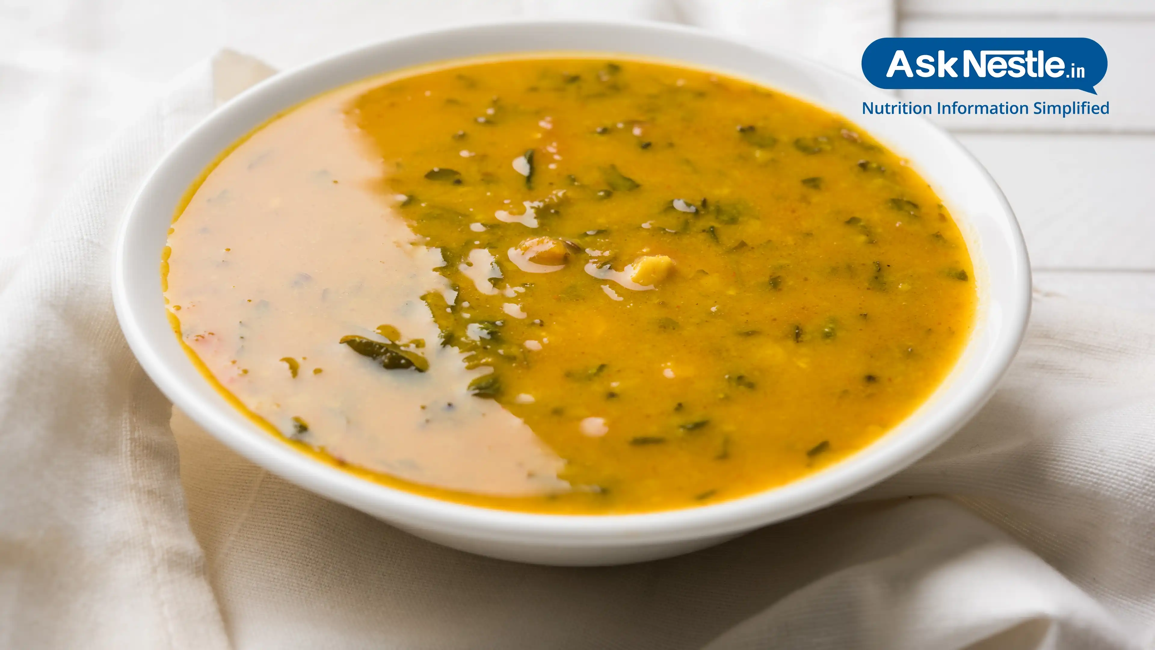 Palak Dal Soup Recipe, How to Make Palak Dal Soup Ask Nestle