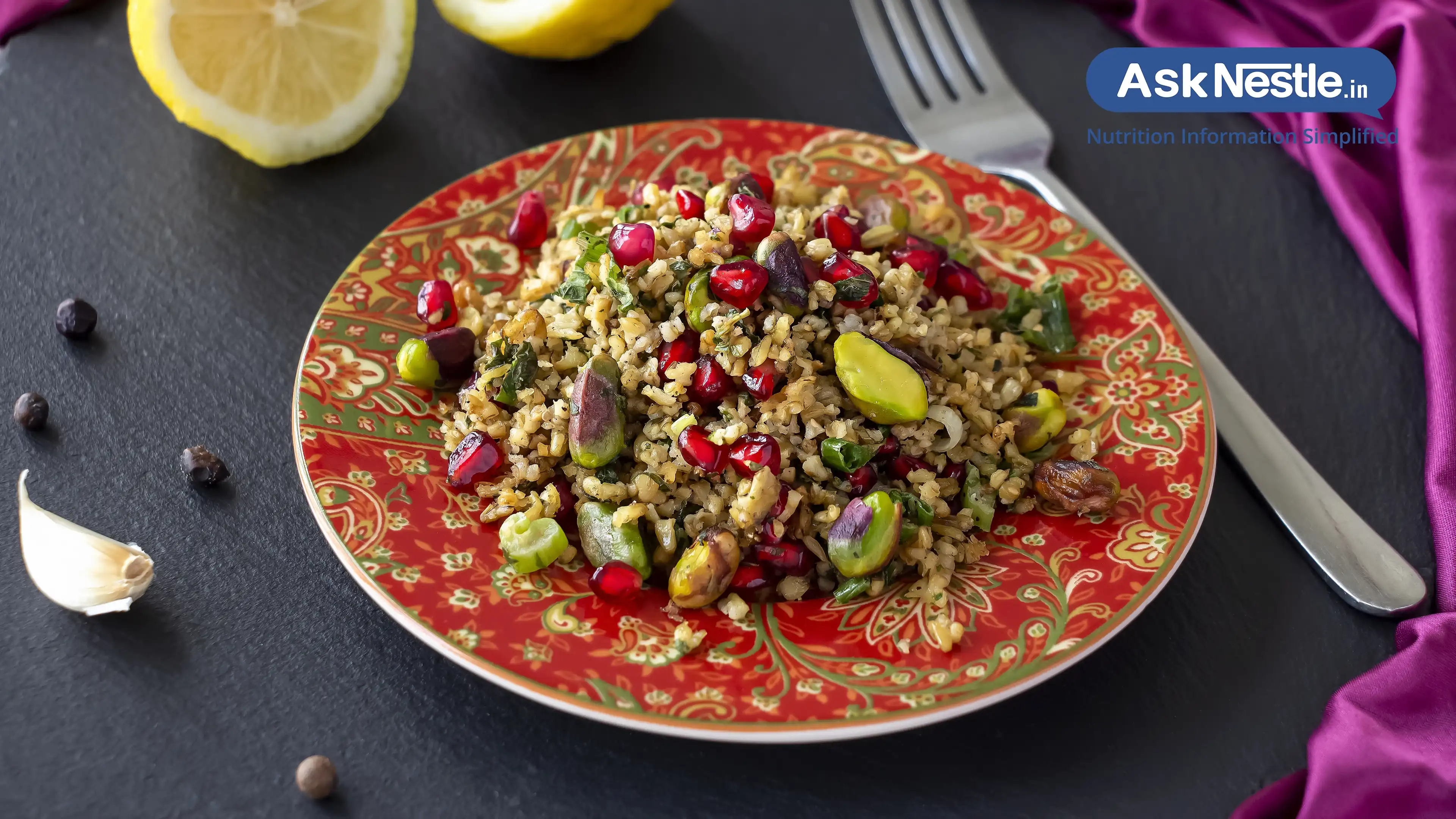 Quinoa Pomegranate Salad Recipe, Quick & Easy Ask Nestle