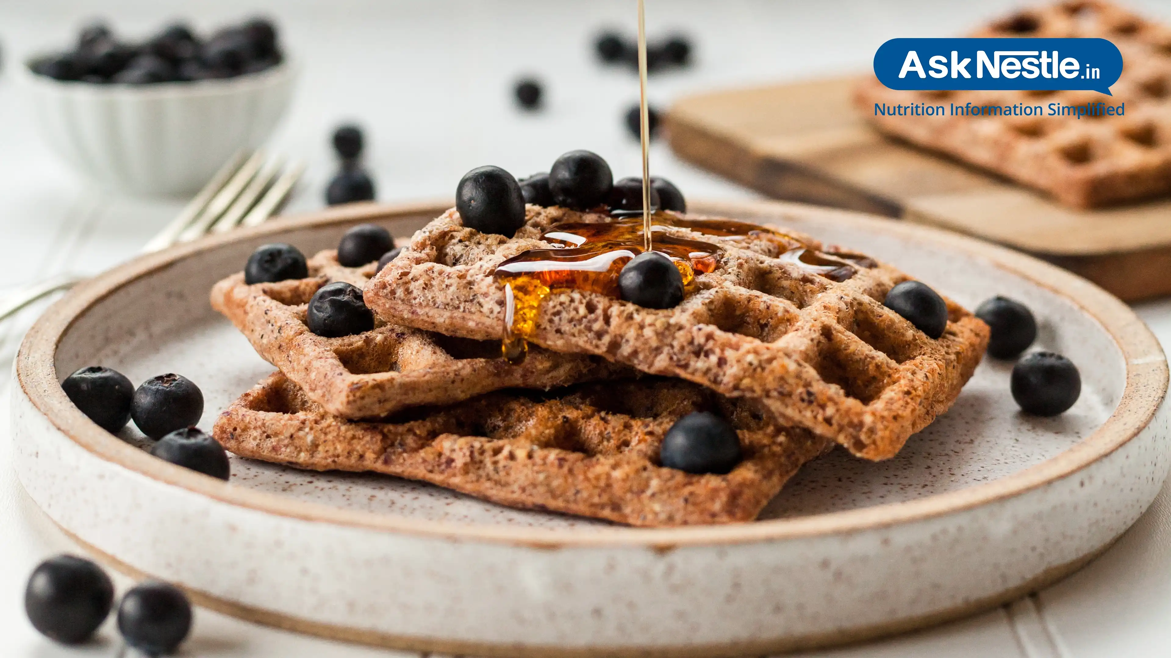 Buckwheat Jowar Waffle Recipe for Kids, Quick & Easy Ask Nestle