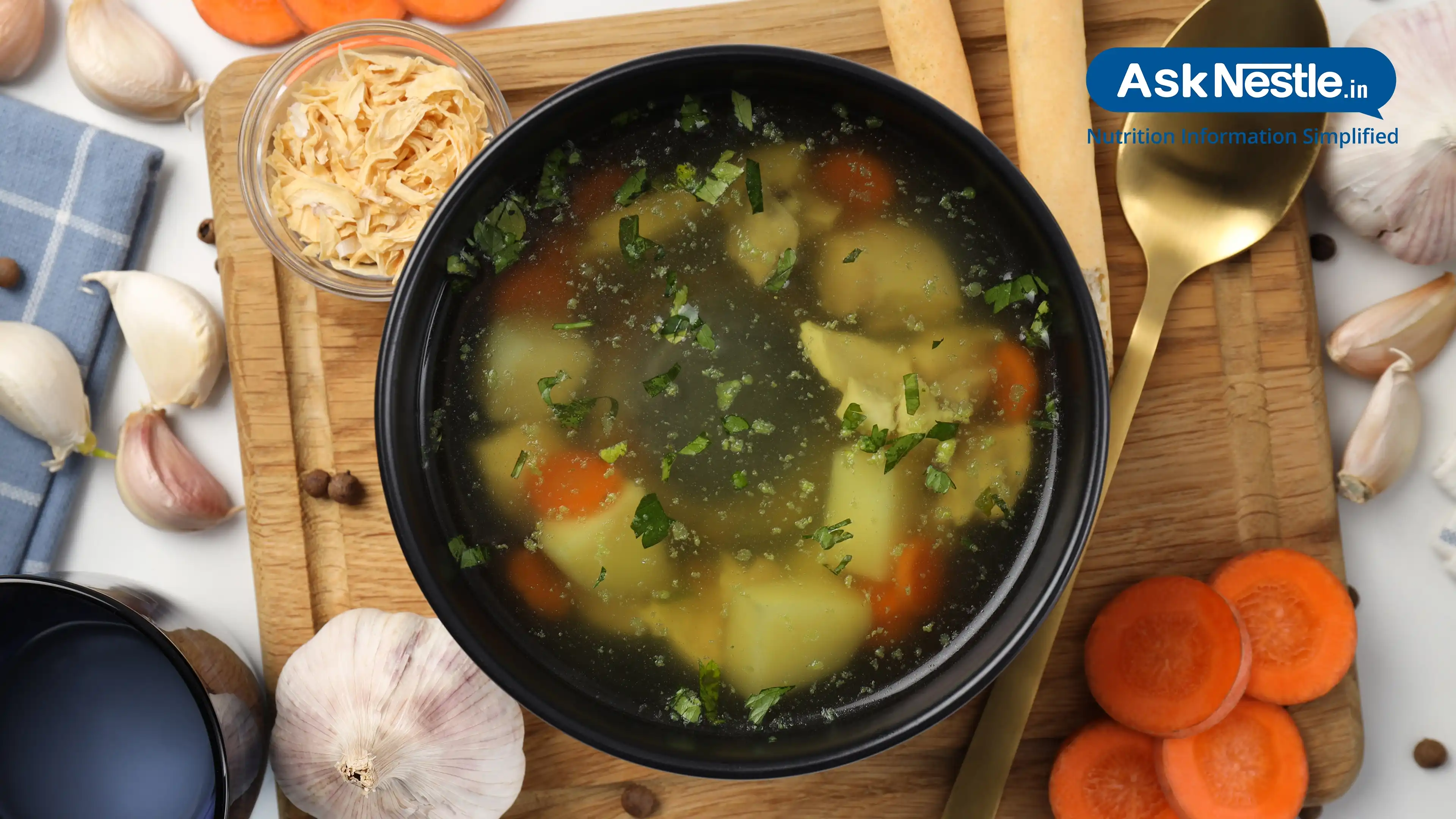 Vegetable Lemongrass Clear Soup Recipe Ask Nestle