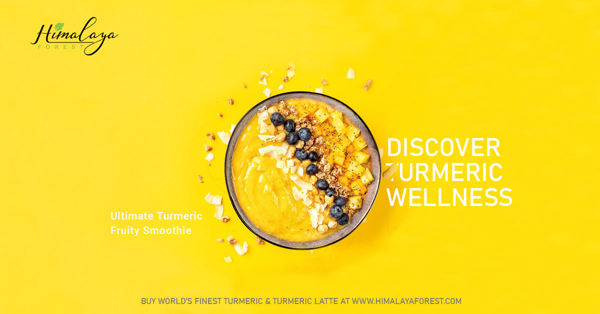 Ultimate Turmeric Fruity Smoothie