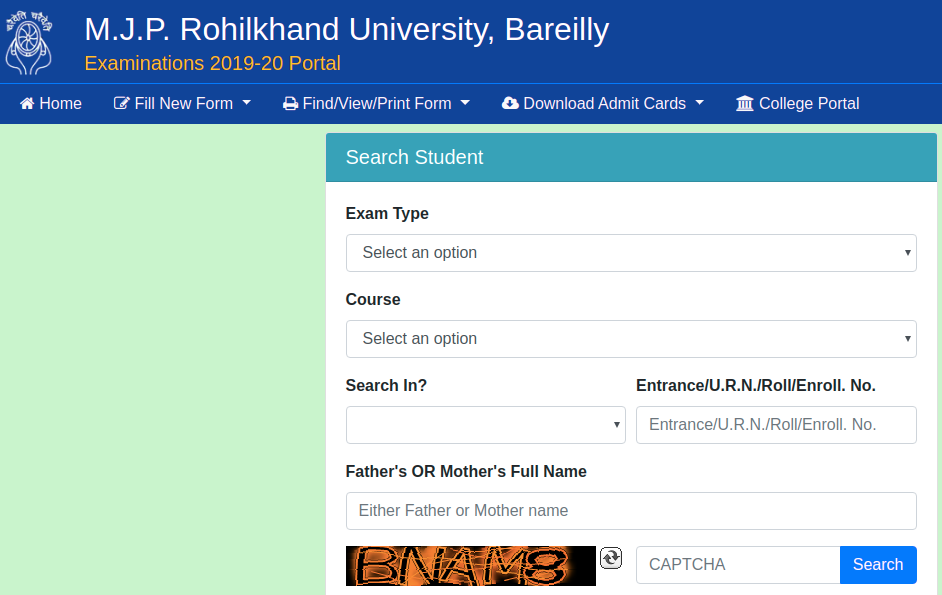 Mjpru Admission 2020 Admission Instructions Released Apply Now