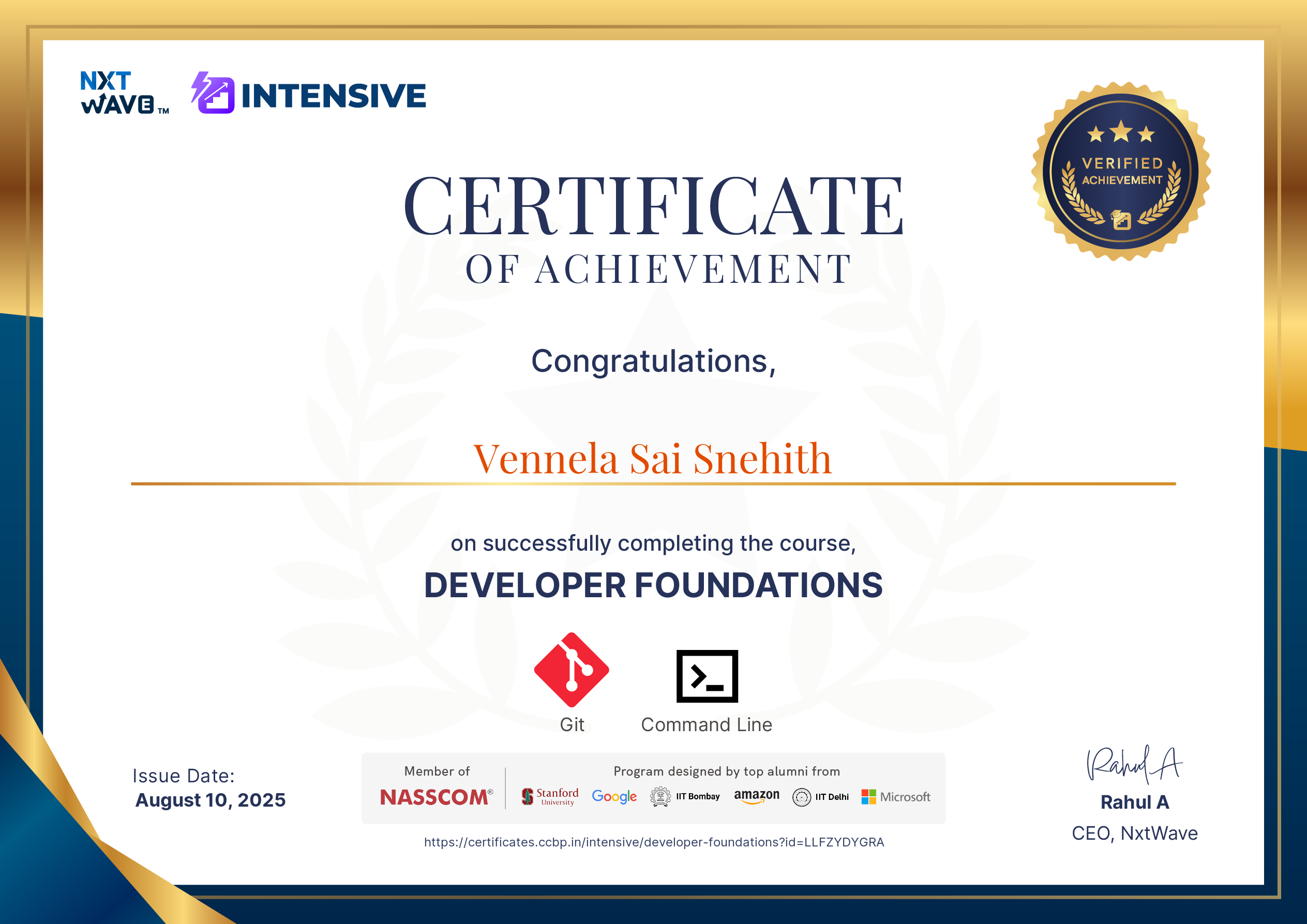 Sai Snehith - Aspiring to be a Full stack Developer | Java | HTML5|CSS ...