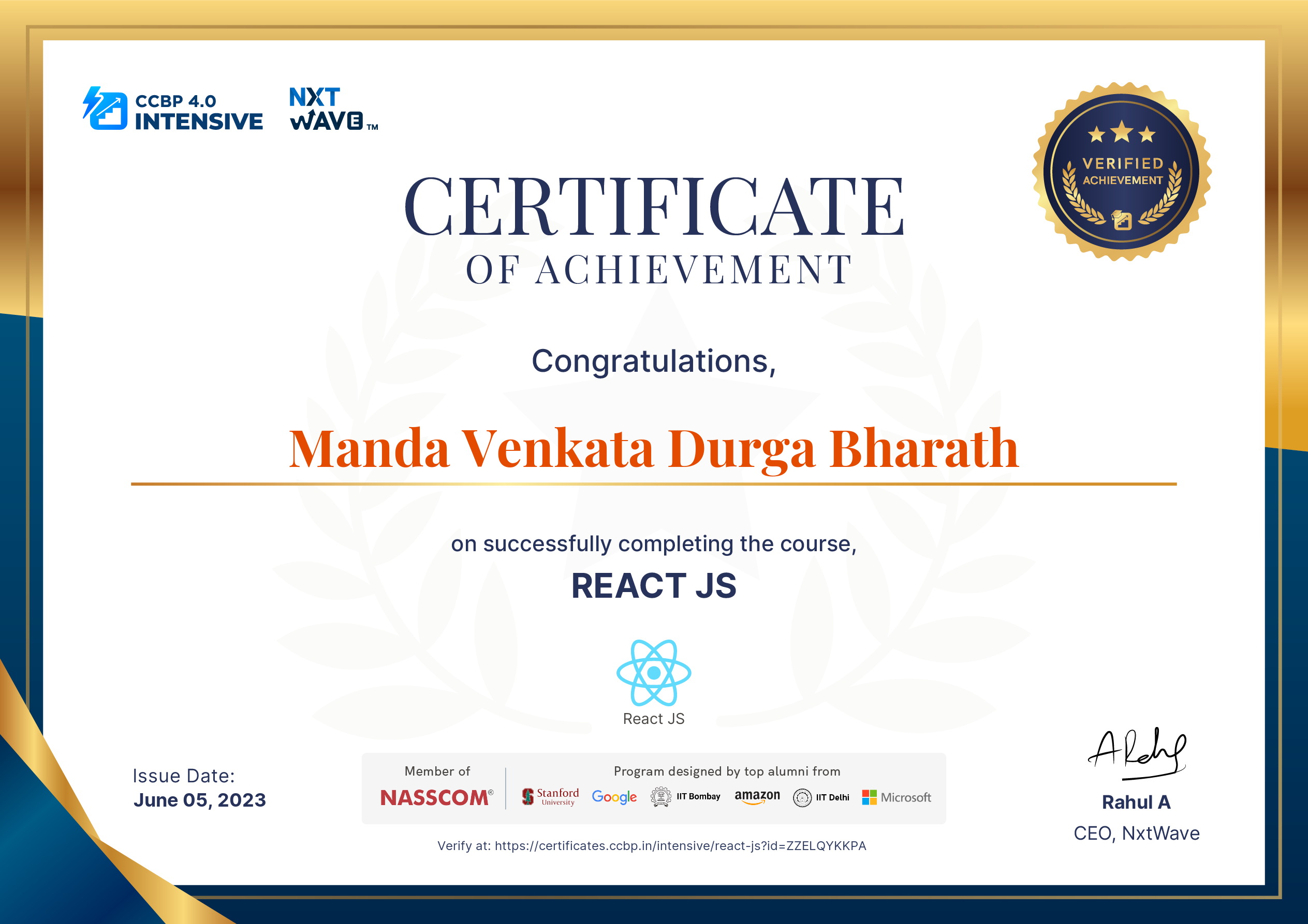 Venkata Durga Bharath Manda - Junior Software Developer at itdesign ...