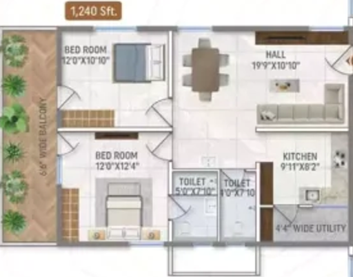 2 BHK