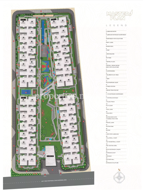 Master plan of Primark Inspira by Primark Developers