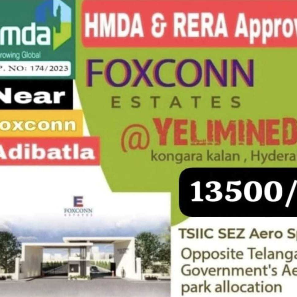 FOXCONN ESTATES OPEN PLOTS