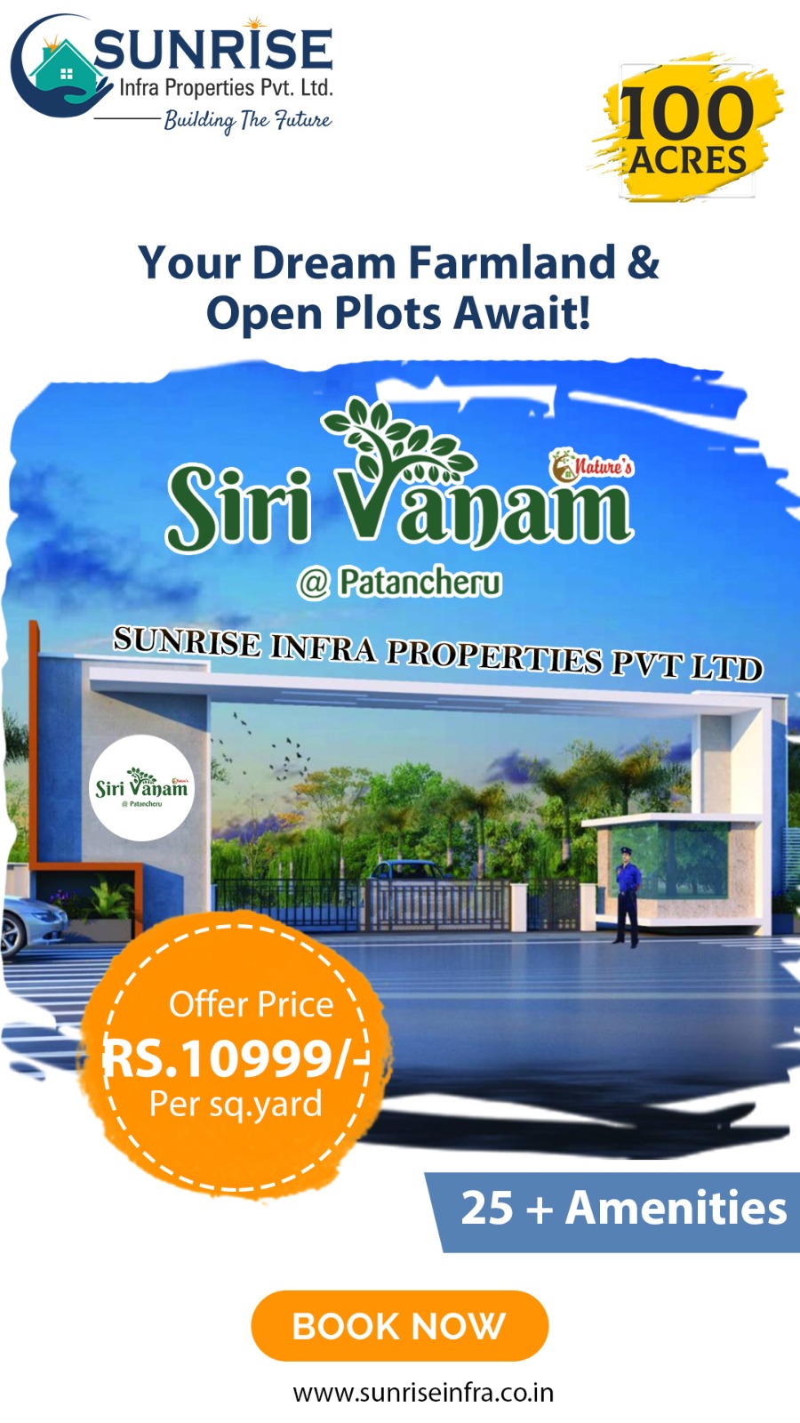 SIRI VANAM OPEN PLOTS @ patancheruvu