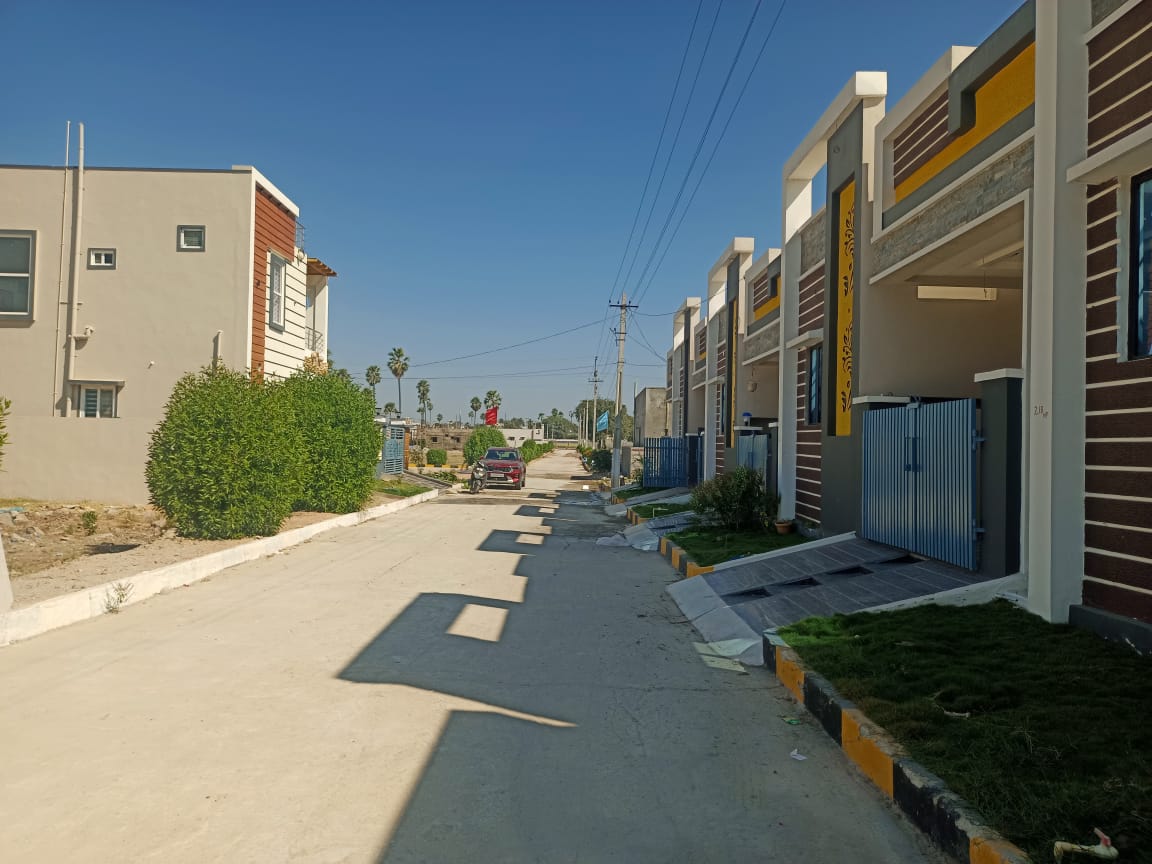 150sq yards 1250sft 2BHK Independent House for sale in HMDA Gated Community venture 