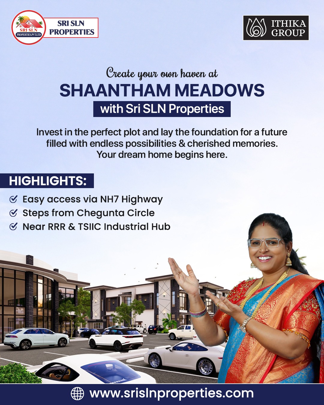 SLN GROUP VILLAS NEAR KOMPALLY