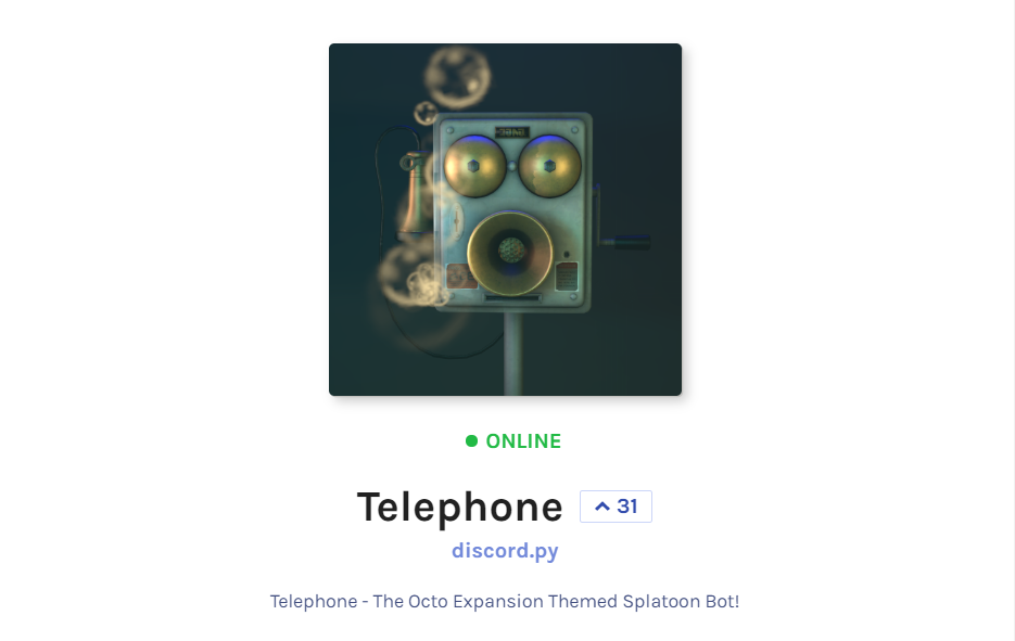 Discord Telephone Bot