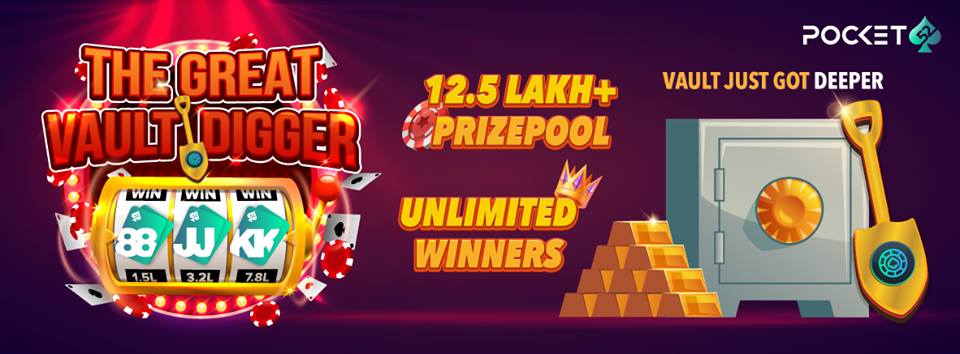 Great Vault Digger Contest | Play Online Poker India Great Vault Digger Contest | Play Online Poker India