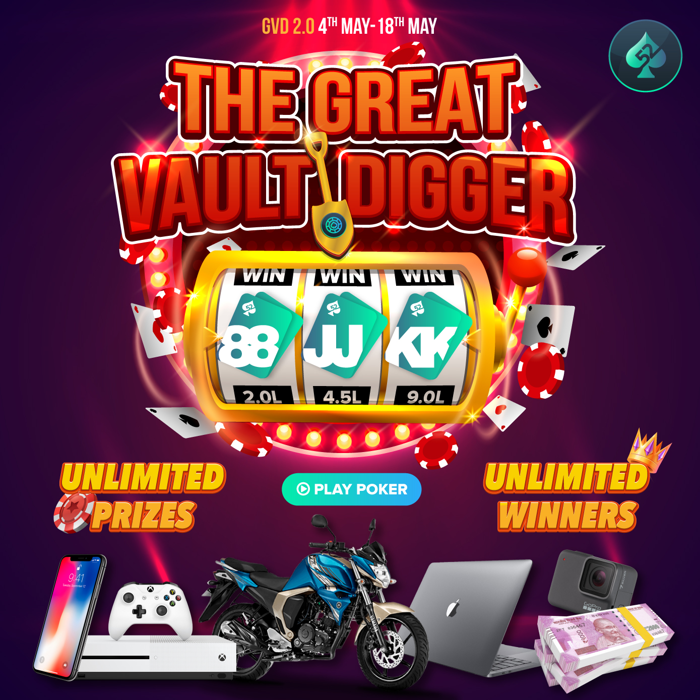 Great Vault Digger 2.0 | Play Online Poker Great Vault Digger 2.0 | Play Online Poker India