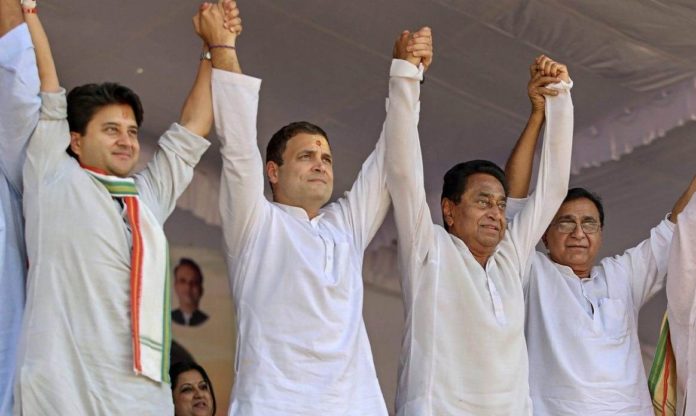 MP cliffhanger ends; Cong single-largest party with 114 seats, BJP gets 109 MP cliffhanger ends; Cong single-largest party with 114 seats, BJP gets 109