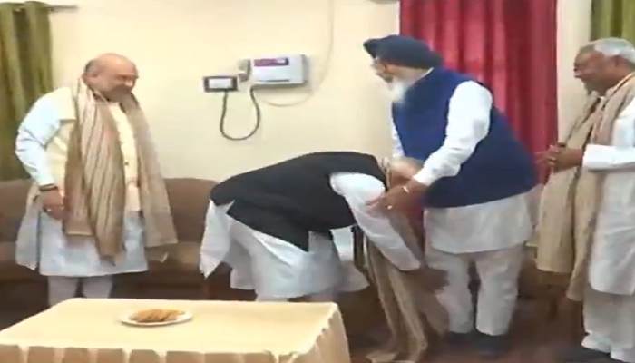 PM Modi-Prakash Singh Badal