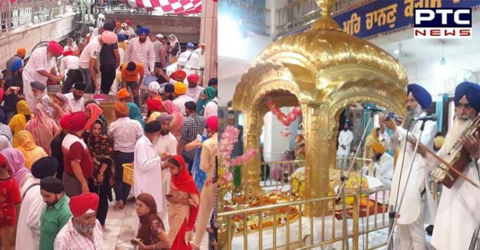 ਸ੍ਰੀ ਅੰਮ੍ਰਿਤਸਰ ਸਾਹਿਬ : ਸ੍ਰੀ ਗੁਰੂ ਅਰਜਨ ਦੇਵ ਜੀ ਦੀ ਸ਼ਹਾਦਤ ਨੂੰ ਸਮਰਪਿਤ ਗੁਰਦੁਆਰਾ ਸ੍ਰੀ ਰਾਮਸਰ ਸਾਹਿਬ ਵਿਖੇ ਕਰਵਾਇਆ asr