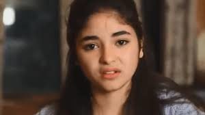 Indian actress Zaira Wasim' Goodbye' to Bollywood
