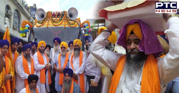 International Nagar Kirtan departs from Kanpur to Gurudwara Sri Guru Singh Sabha in Prayagraj, Uttar Pradesh International Nagar Kirtan departs from Kanpur to Gurudwara Sri Guru Singh Sabha in Prayagraj, Uttar Pradesh