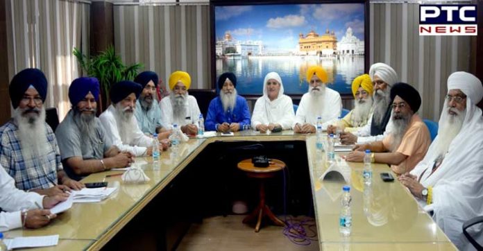 ਸ਼੍ਰੋਮਣੀ ਗੁਰਦੁਆਰਾ ਪ੍ਰਬੰਧਕ ਕਮੇਟੀ ਵੱਲੋਂ 550ਵੇਂ ਪ੍ਰਕਾਸ਼ ਪੁਰਬ ਮੌਕੇ ਹੋਣ ਵਾਲੇ ਅੰਤਰ ਧਰਮ ਸੰਮਲੇਨ ਸਬੰਧੀ ਮੀਟਿੰਗ SGPC 550th Prakash Purab Upcoming Inter-Religion Conventions Metting