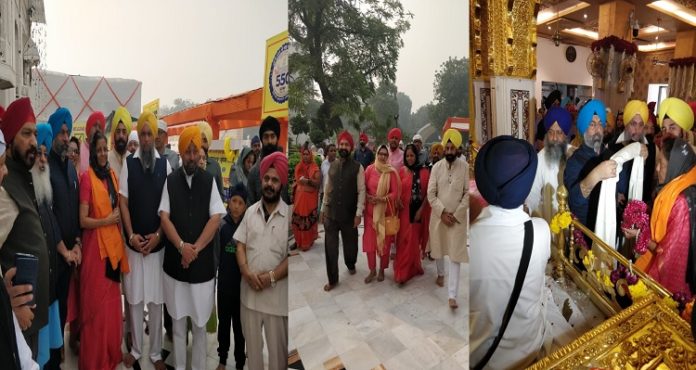 550th Parkash Purb: Nirmala Sitharaman visits Gurdwara Bangla Sahib 550th Parkash Purb: Nirmala Sitharaman visits Gurdwara Bangla Sahib
