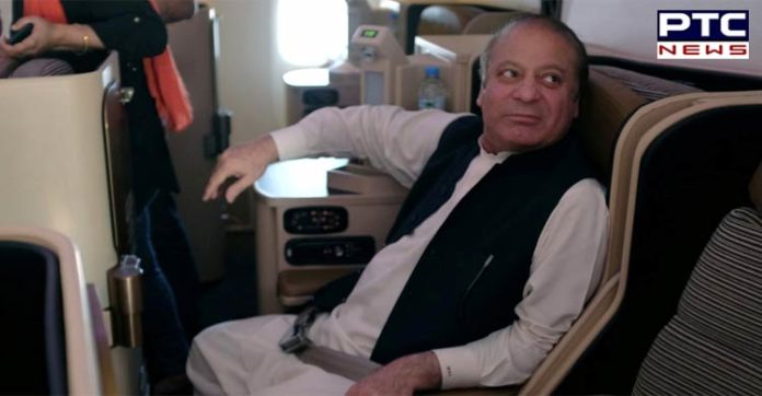 ਪਾਕਿਸਤਾਨ ਦੇ ਸਾਬਕਾ PM ਨਵਾਜ਼ ਸ਼ਰੀਫ਼ ਇਲਾਜ ਲਈ ਏਅਰ ਐਂਬੂਲੈਂਸ ਰਾਹੀਂ ਲੰਡਨ ਹੋਏ ਰਵਾਨਾ Pakistan EX PM Nawaz Sharif flown to London for treatment
