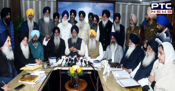 SGPC ਦੀ ਅੰਤ੍ਰਿੰਗ ਕਮੇਟੀ ਵੱਲੋਂ ਵੱਖਰੀ ਹਰਿਆਣਾ ਕਮੇਟੀ ਸਬੰਧੀ ਕੈਪਟਨ ਸਰਕਾਰ ਦੇ ਹਲਫ਼ਨਾਮੇ ਦੀ ਨਿੰਦਾ Shiromani Gurdwara Parbandhak Committee Internal Committee Meeting