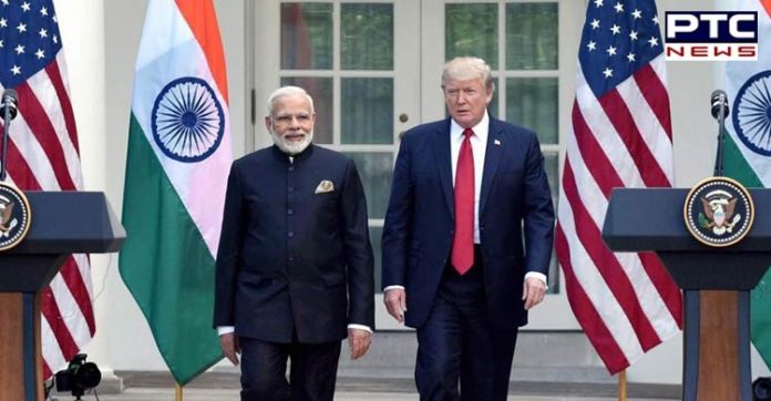 US President Donald Trump in India , Melania Trump , PM Narendra Modi US President Donald Trump in India , Melania Trump , PM Narendra Modi