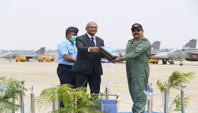 TEJAS FOC AIRCRAFT HANDED OVER TO THE IAF TEJAS FOC AIRCRAFT HANDED OVER TO THE IAF