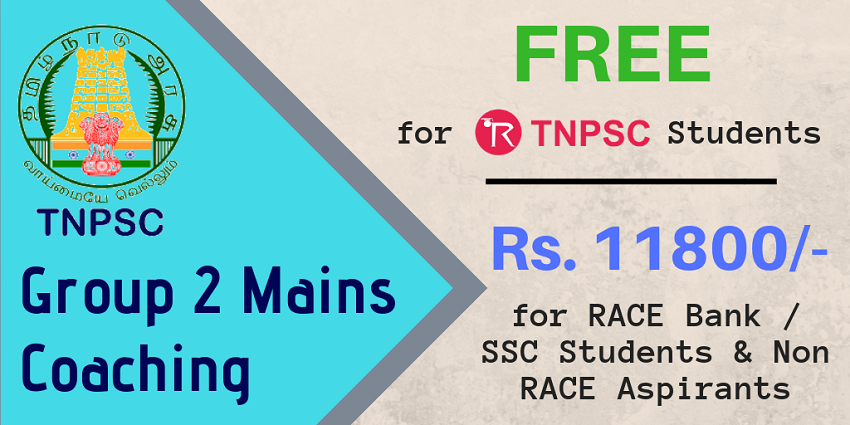 Free TNPSC Group 2 Mains Coaching in Chennai and Madurai