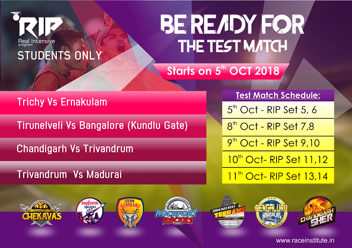 Branch vs Branch – Test Match - IBPS PO Prelims 2018