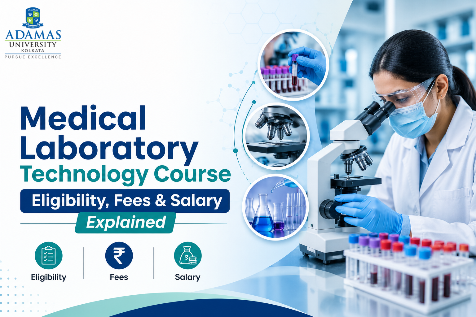 Medical Laboratory Technology Course Eligibility, Fees & Salary Explained