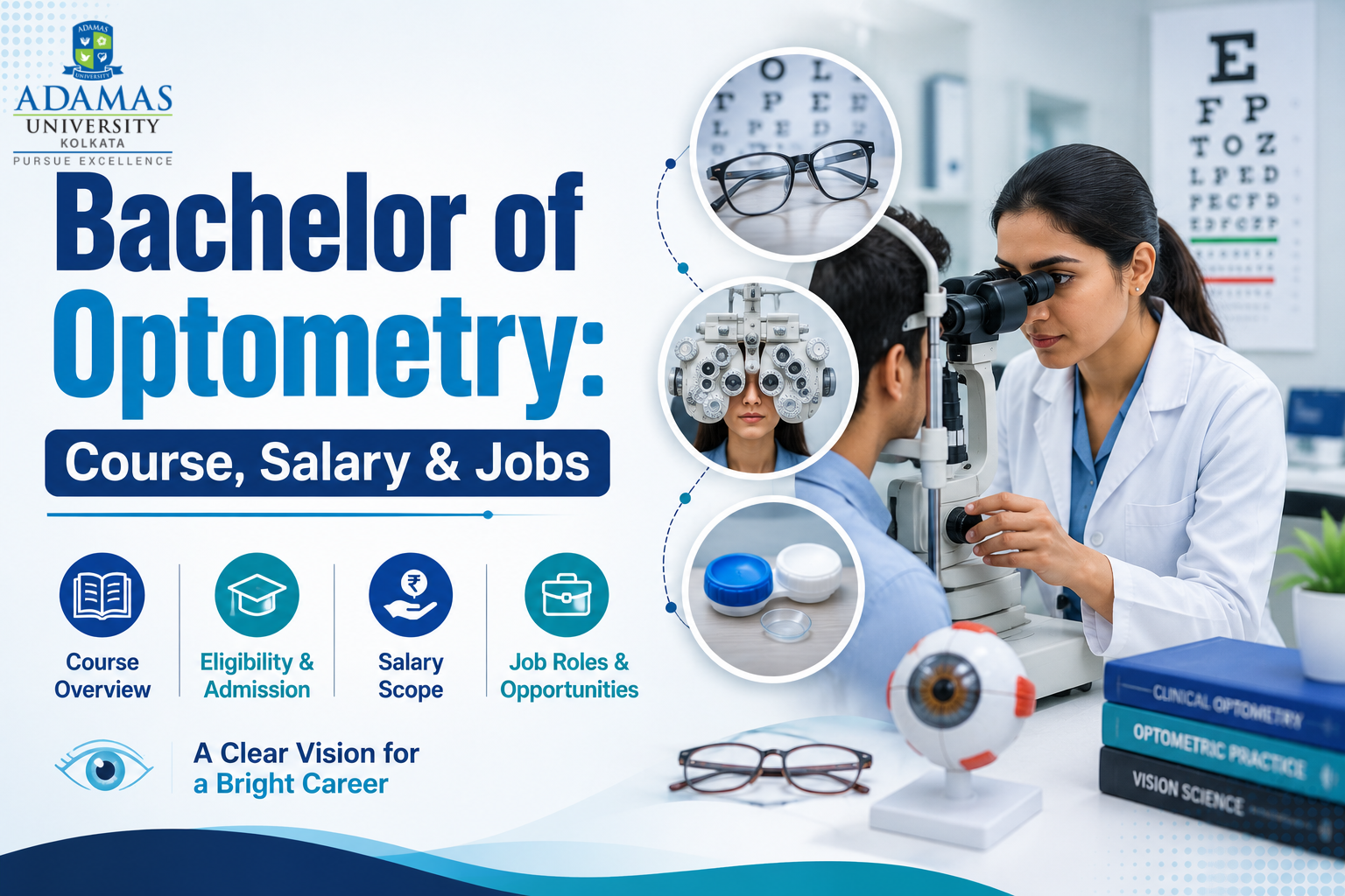 Bachelor of Optometry: Course, Salary & Jobs