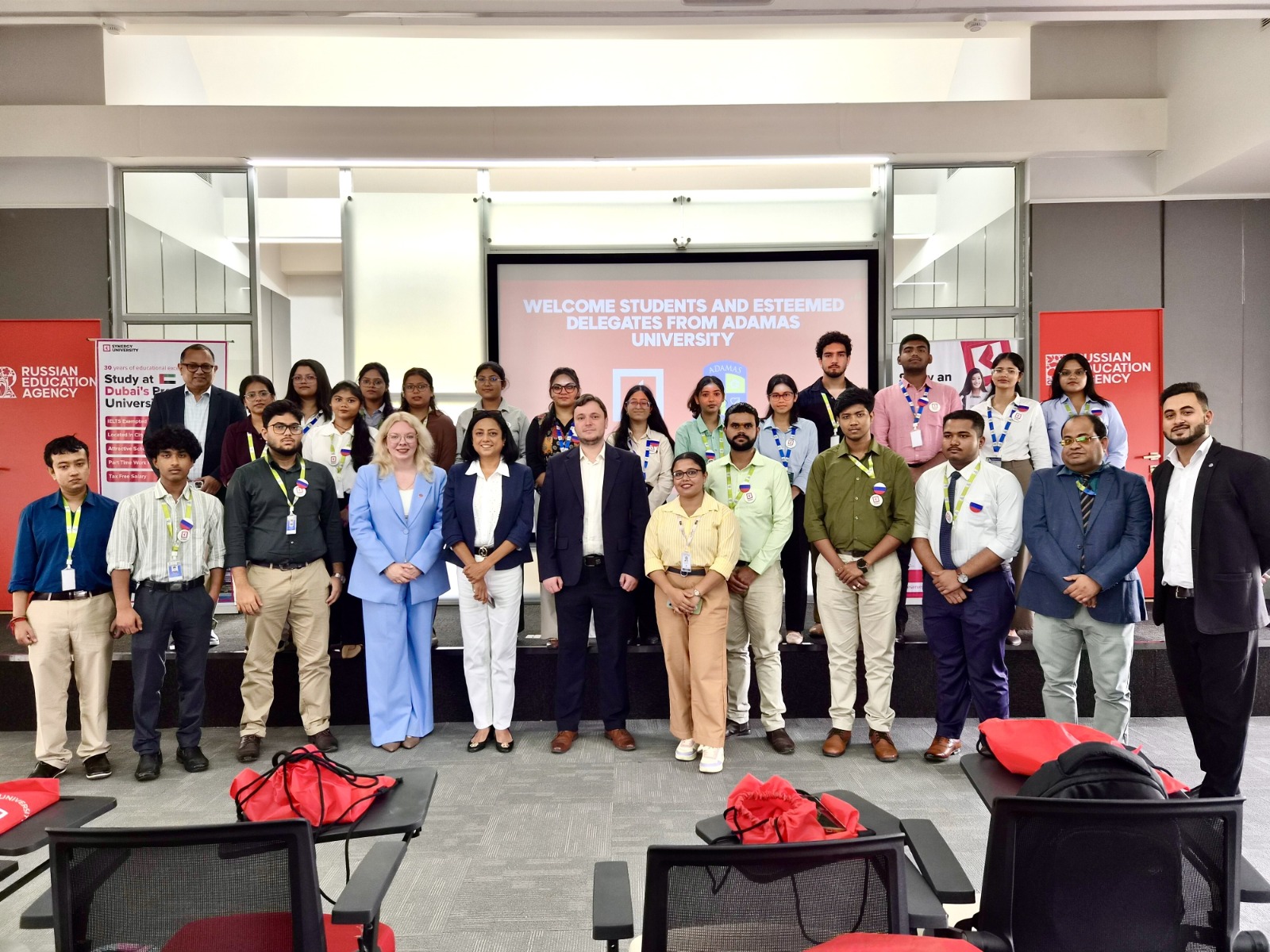 Student Visit Synergy University, Russia’s Delhi Centre