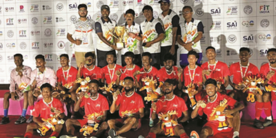 Football Team (Gold) Khelo India University Games