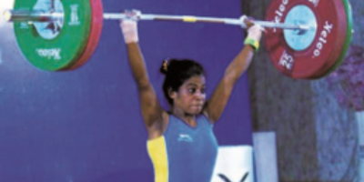 Chandrika Tarafdar – Weight Lifting Women (Silver) Khelo India University Games
