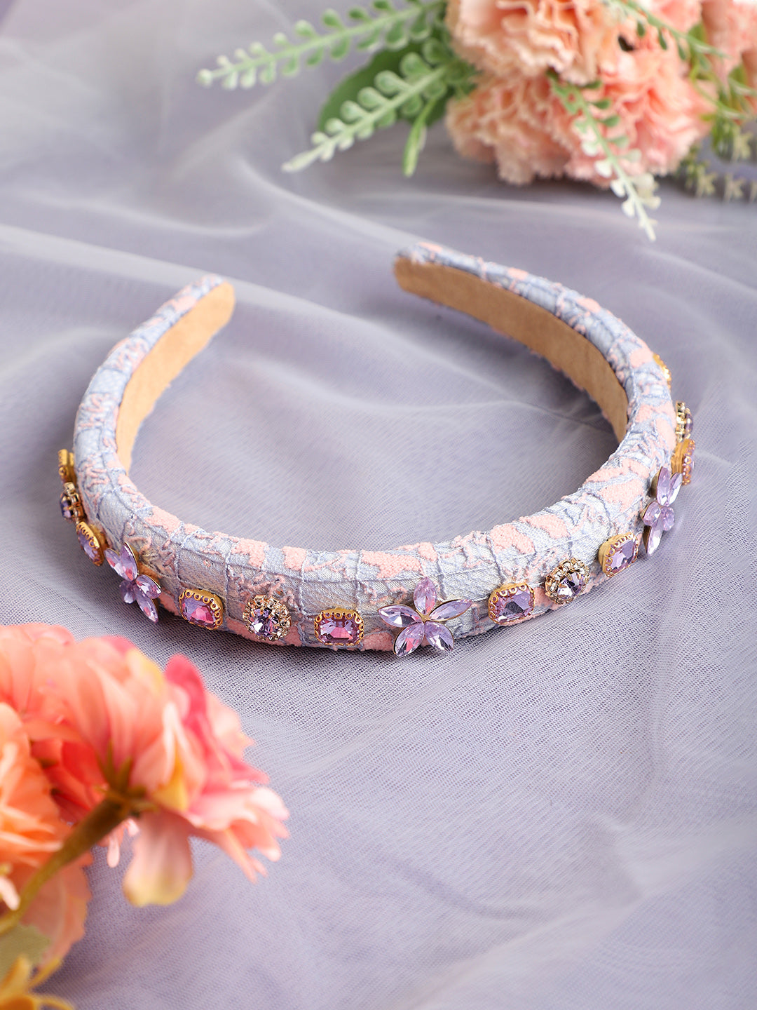 Purple Color Hairband-Hair Accessory