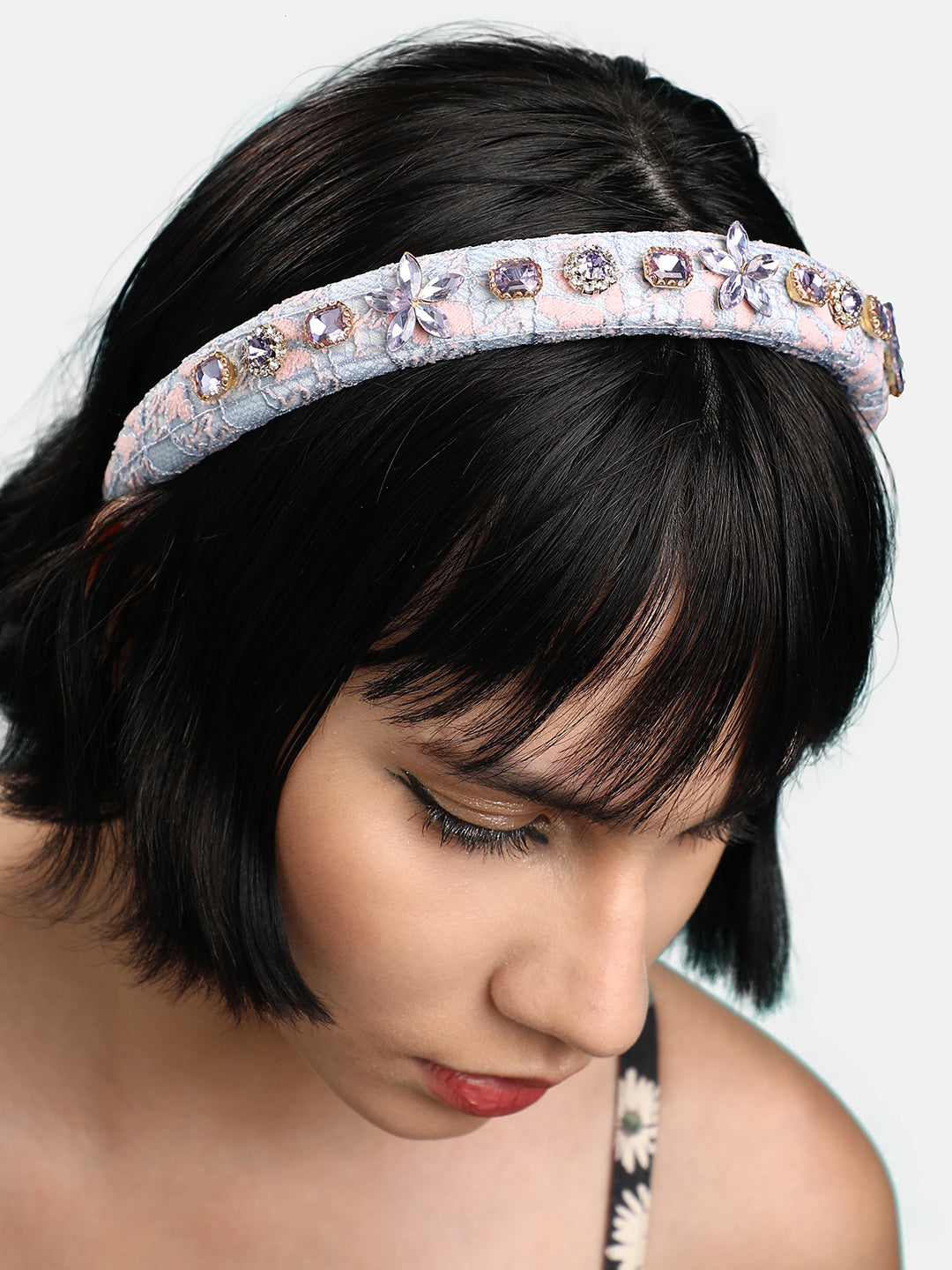 Purple Color Hairband-Hair Accessory