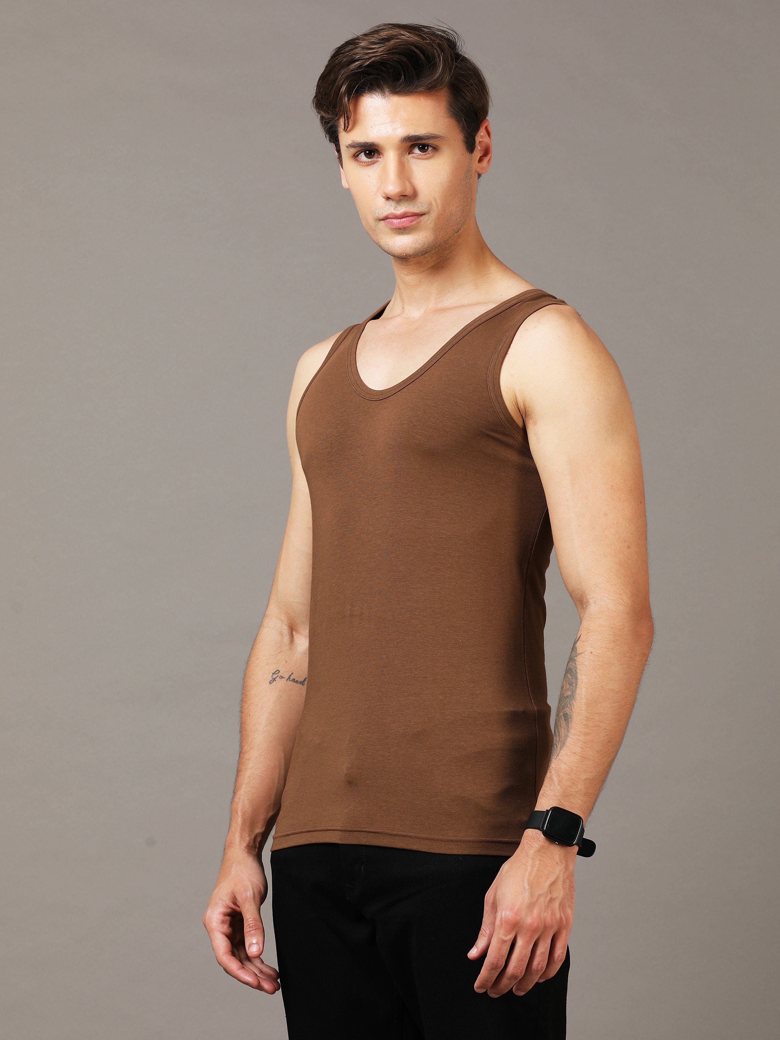 Men's Vest-L / Chicori Pinecone